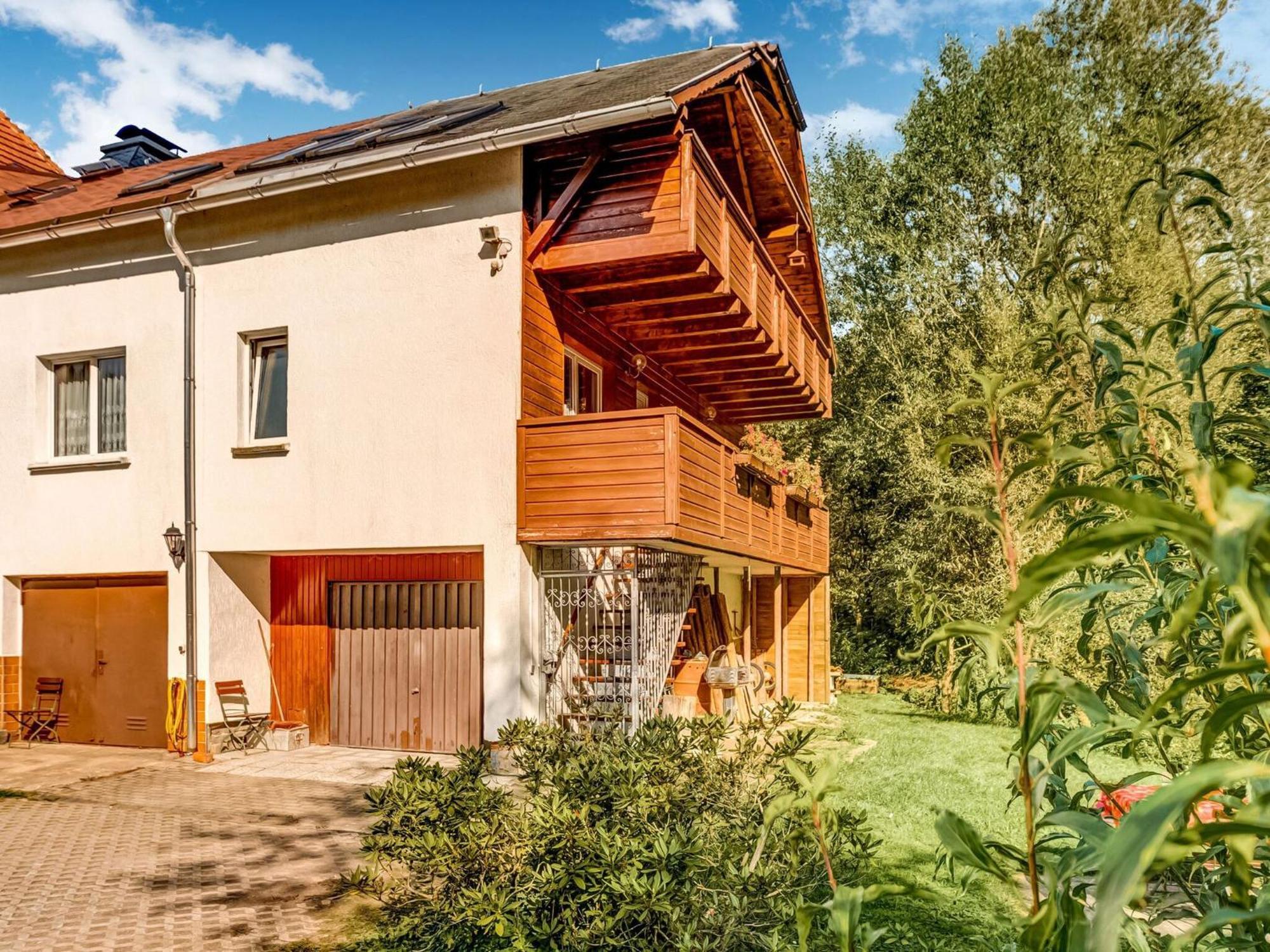 Apartment Thuringian Forest With Balcony Gießübel Exterior foto